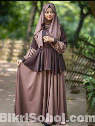 Tops borkha  Tops + skirt + hijab